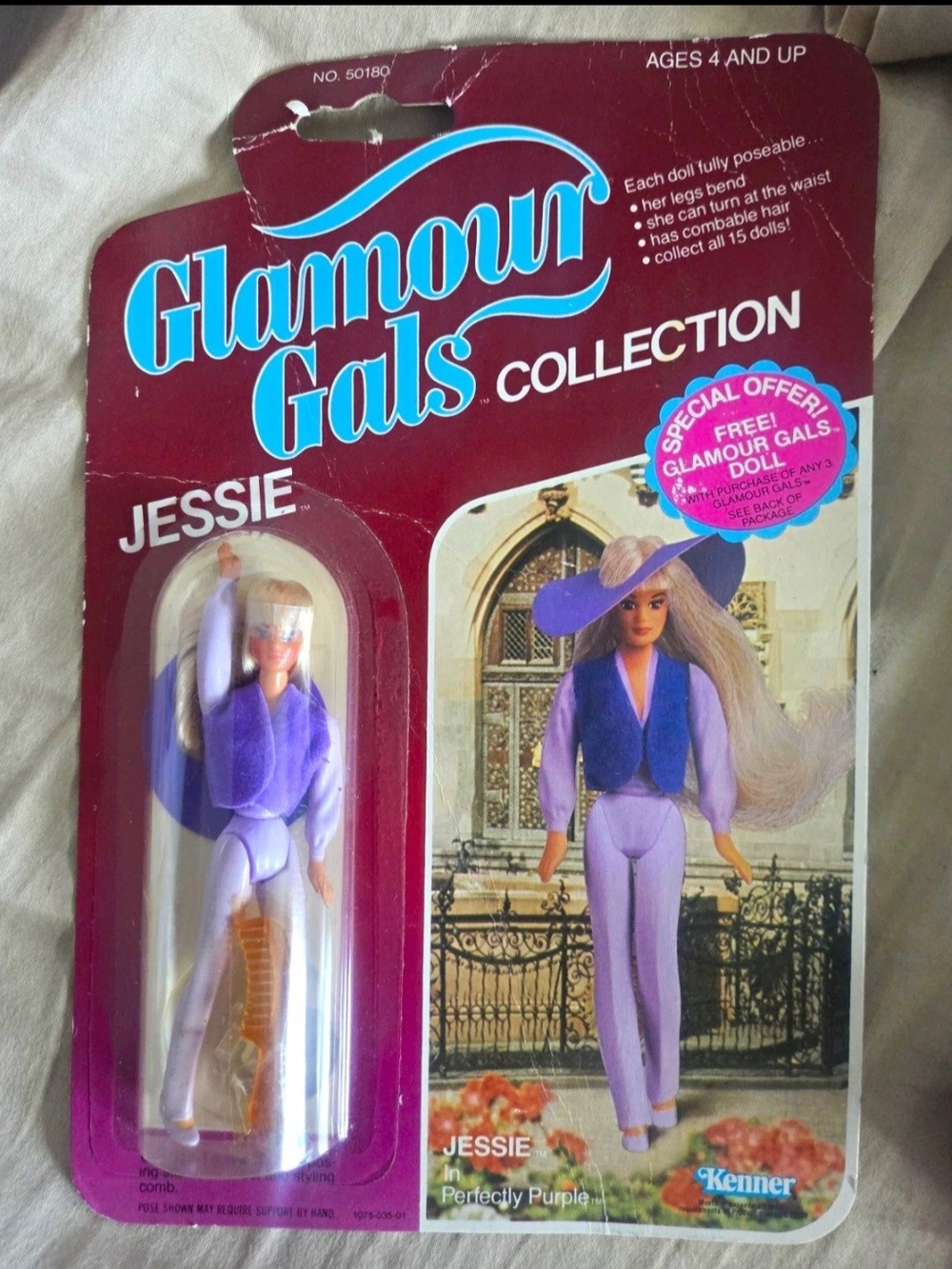 Glamour Gals Jessie Perfecrly Purple.